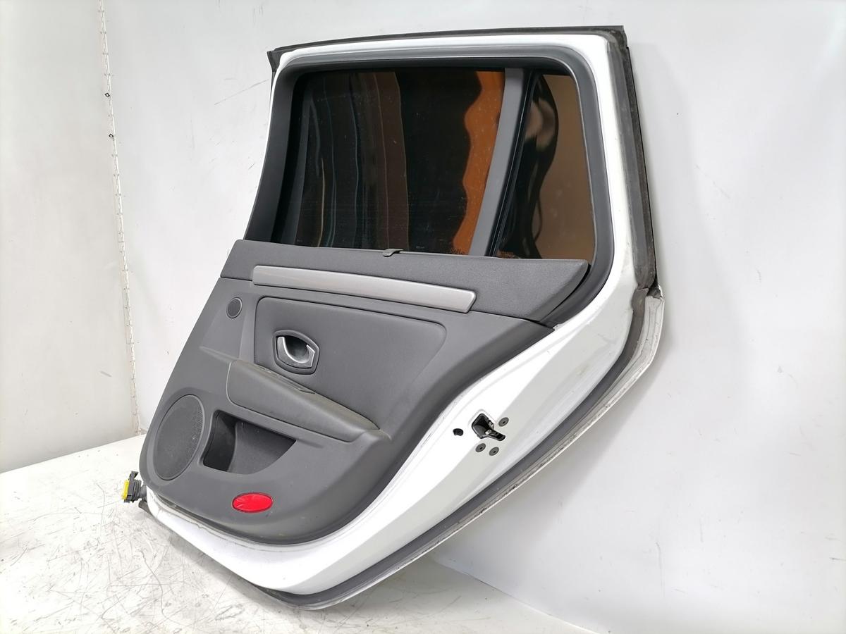 Renault Laguna 3 original T&uuml;r hinten rechts OV369 Blanc Glacier Kombi Rohbau BJ13